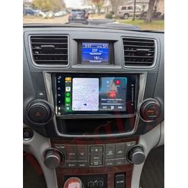 Vorally For 2008-2013 Toyota Highlander Android 14 Navi CarPlay Car Stereo Radio GPS