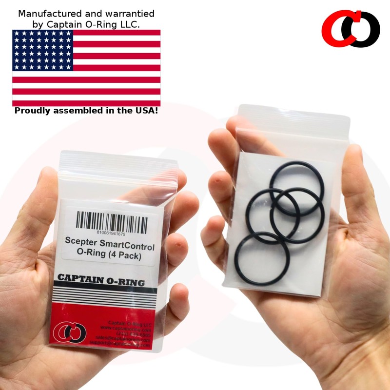 Captain O-Ring – Replacement O-Rings for Scepter SmartControl Gas Can