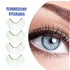 Baluue 10pairs False Lashes Natural Individual Extensions Women Makeup Strip