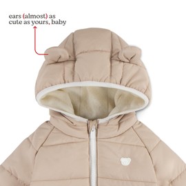 Huggies Unisex Baby Puffer Jacket, Vintage Indigo