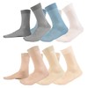 Ciocca Short Socks 100% Filo Scozia Smooth - 6 Pairs,