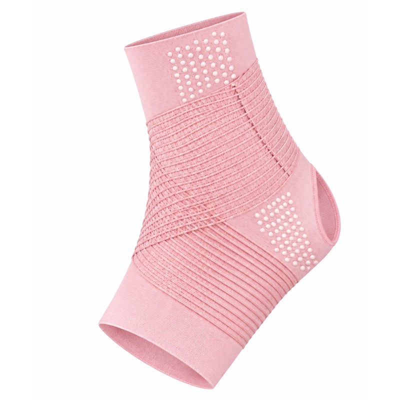 Adjustable Thin Ankle Support Brace for Running & Cycling –