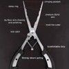Fishing Tool Multi-Functional Pliers – Large 21.5cm Unhooks, Cuts &