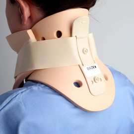 MediChoice Cervical Collar, 2 Piece w/Trach Opening, Foam, XL, 4.25x19 Inch or Greater, 1314OSG2404 (Each of 1)