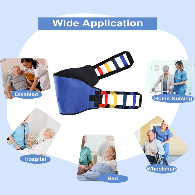 Transfer Belt Transfer Sling - Padded Gait Belt - Heavy