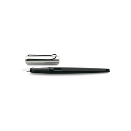 Lamy Joy Calligraphy Fountain Pen - Black & Alu - 1.9mm Italic Nib