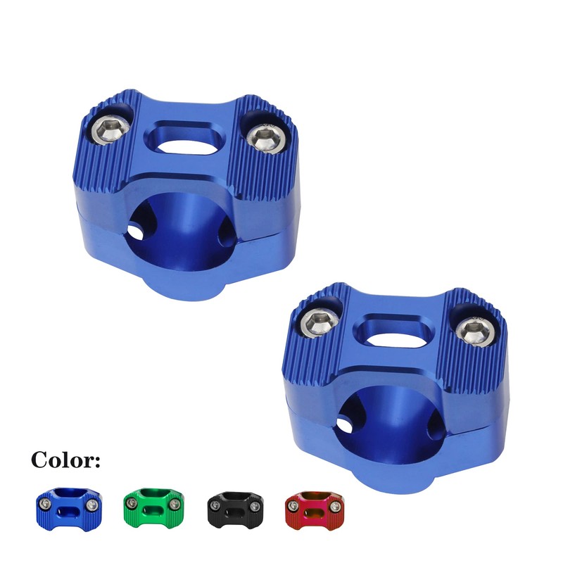 Motorcycle HandleBar Handle Clamps Riser Fat Bar Mount 28mm 1
