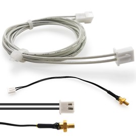 Ender 3 Thermistor 300℃ Upgrade, M3 Stud Thermistor 100K NTC 3950 3D Printer Thermistor with 1M Extended Cable Use for Ender 3/Ender 3 V2,Ender 3 Pro/Ender 5, CR10 3D Printer Hotend,