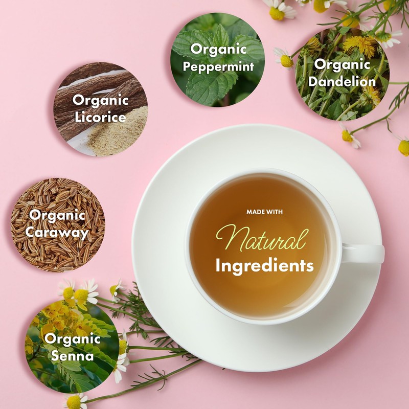 Flat Tummy Weekend Cleanse Tea - 30 Day Program -