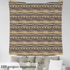 Feelyou African Pattern Outdoor Fabric by The Yard, Ethnic Tribal