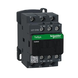 Schneider Electric TeSys D - AC Contactor, 110 V AC, 50/60 Hz, 3 Pole, 3NO, 18A, Fixed & DIN Rail Mounting, LC1D18F7