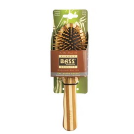 Bass Brushes Bamboo Wood Hair Brush Large Oval 1