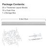 ZAWAGIIK Layout Block System for Stained Glass Panels 6" Pack