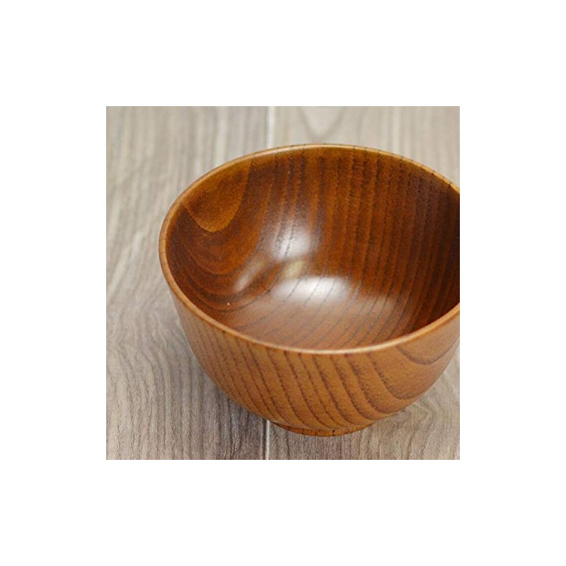 Wooden Soup Bowl, Dishwasher Safe, Kyoba Anti-Soup Bowl