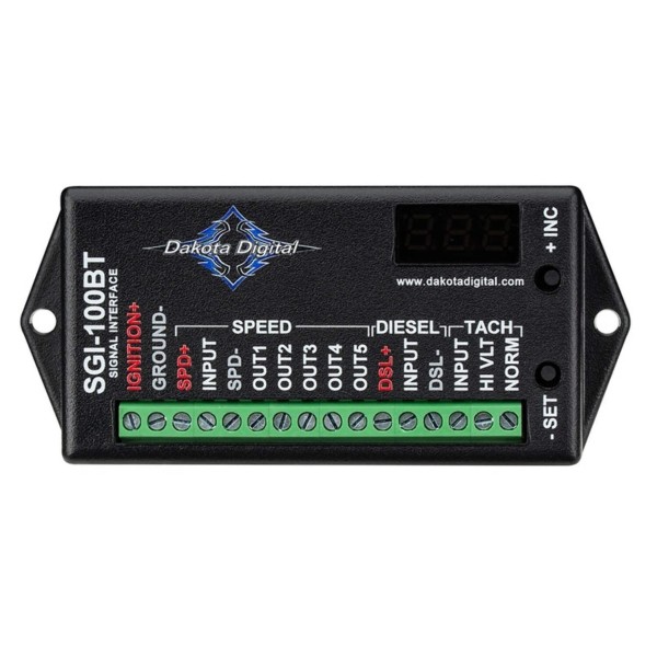 Dakota Digital Speed Tach and Diesel S ignal Interface Bluetoo