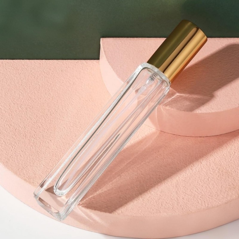 DPWOUM 2 mini spray bottles, 10 ml empty perfume bottle