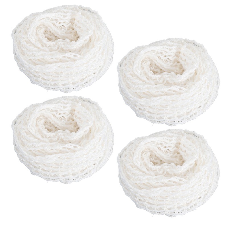 4PCS Meat Netting Roll Cotton Smoked Meat Poultry Ham Netting