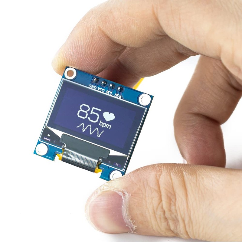 Hosyond - Módulo de visualización OLED I2C IIC de 0.96