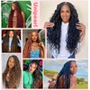 Unipearl Deep Curly Bulk Human Braiding Hair for Boho Braids