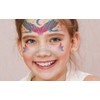 CharmeFleur 18 Sheets Face Tattoos for Children Mermaid Butterfly Face