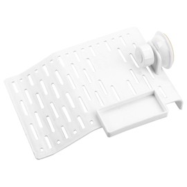 Plataforma de tortuga deTerraza de tortuga Hábitat de reptiles Muelle de isla flotante Terraza de descanso de tortuga de acrílico con ventosa para reptiles y anfibios (Estilo Entrega aleatoria)(S)