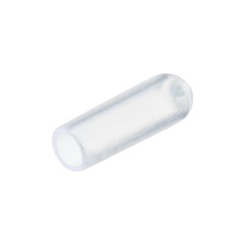 QUARKZMAN Pack of 200 Rubber End Caps 4 mm ID Vinyl PVC Round End Cap Cover Protectors for Screw Thread Clear
