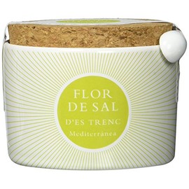 Gusto Mundial Flor de Sal d'Es Trenc Mediterranea Salt 100g | Untreated, Natural Sea Salt from Mallorca | With Mediterranean Herbs
