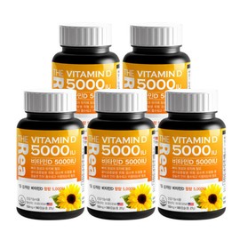 formulaThe Real (nutritional supplement) Vitamin D 5000IU 180 capsules Vitamin D3 5 boxes 30 month supply / 비타민D 5000IU 180캡슐 비타민D3 5박스 30개월분