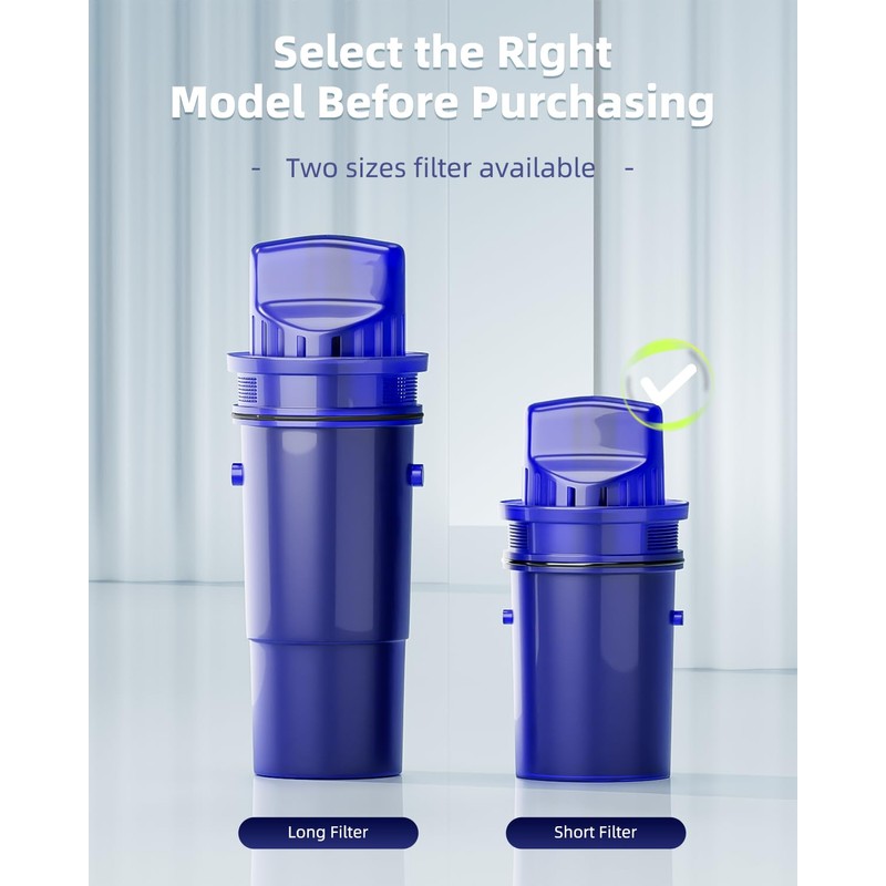 Water Filter Replacement Compatible with All PUR, PUR Plus Water