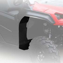 XATVXUTV Fender Flares Mud Flaps for Honda Pioneer 1000-5, Front Extended Mud Guards UTV Wider Fender Extensions for Honda Pioneer 1000 5 2016-2025 Accessories, 2PCS