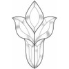 Stained Glass Supplies Clear Glass Bevel Cluster EC551