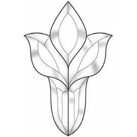 Stained Glass Supplies Clear Glass Bevel Cluster EC551