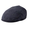 FEINION Gorro plano de lana de tweed Newsboy Ivy Gatsby