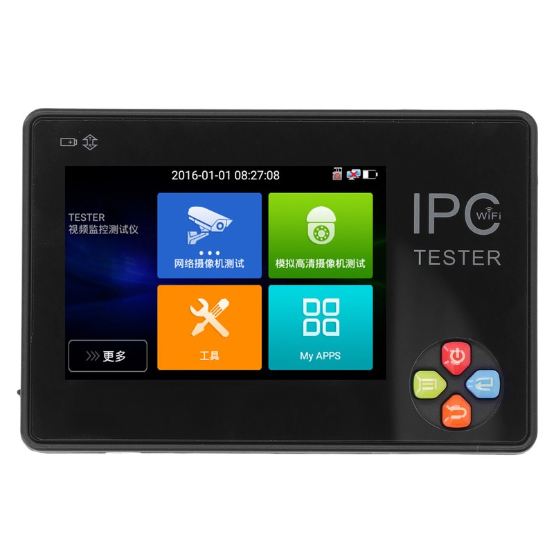 CCTV Camera Tester 3.5 Inch 4K Master Code Stream Portable