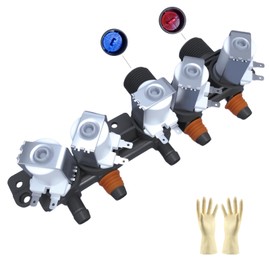 AJU73213301 LG Washer Water Inlet Valve AJU75152601 2025 Upgrade for Kenmore WT5680HWA WT7200CW WT5170HV WT4970CW WT1201CW, Replaces 5221EA1008F AP6308239 TAW35618287 PS3527446