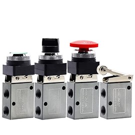 CUZRSIEYI Pneumatic Two-Position Three-Way Mechanical Valve JM-05 JM-06 JM-06A JM-07 Manual Valve Switch Control Valve 1Pcs