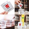 Nynelly 15 Pcs PH Calibration Buffer Solution Powder Set，for Precise