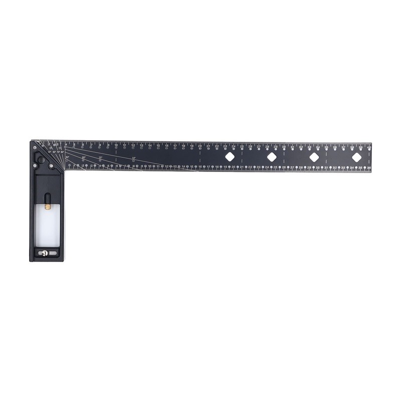 Multi Angle Measuring Ruler 40cm 16in 45 90 Degree Combination