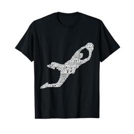 Soccer Goalie Goalkeeper Men Kids Boys Youth T-Shirt