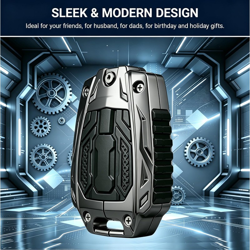 Upgraded Zinc Alloy Key Fob Shell Cover for Honda 2003-2012