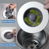AstraGlam Drain Strainer Plug for Sink, Kitchen Sink Plug, Universal