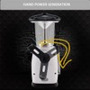 Portable Hand Crank 8 LED Lanterns Flash Light with Radio