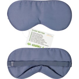 100% Bamboo Viscose Eye Mask - Sleeping Mask, Sleep Eye Mask Men, Light Blocking Sleep Masks for Women Sleep+mask Eye Shade Cover for Travel Night Eye Masks Sleep Blindfold Eye Pillow Blackout Eyemask
