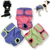 Pack of 3 Female Dog Diapers Cat Waterproof Leak Proof