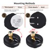 HOFUY 2-Pack Wireless LED Spotlight Battery Operated Picture Lights, Puck