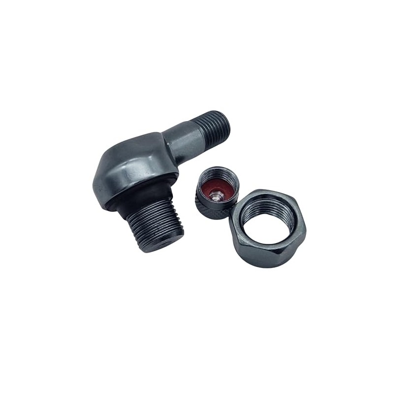 1x Motorcycle Aluminium Angle Valve Grey Anthracite 11.3 mm Valves