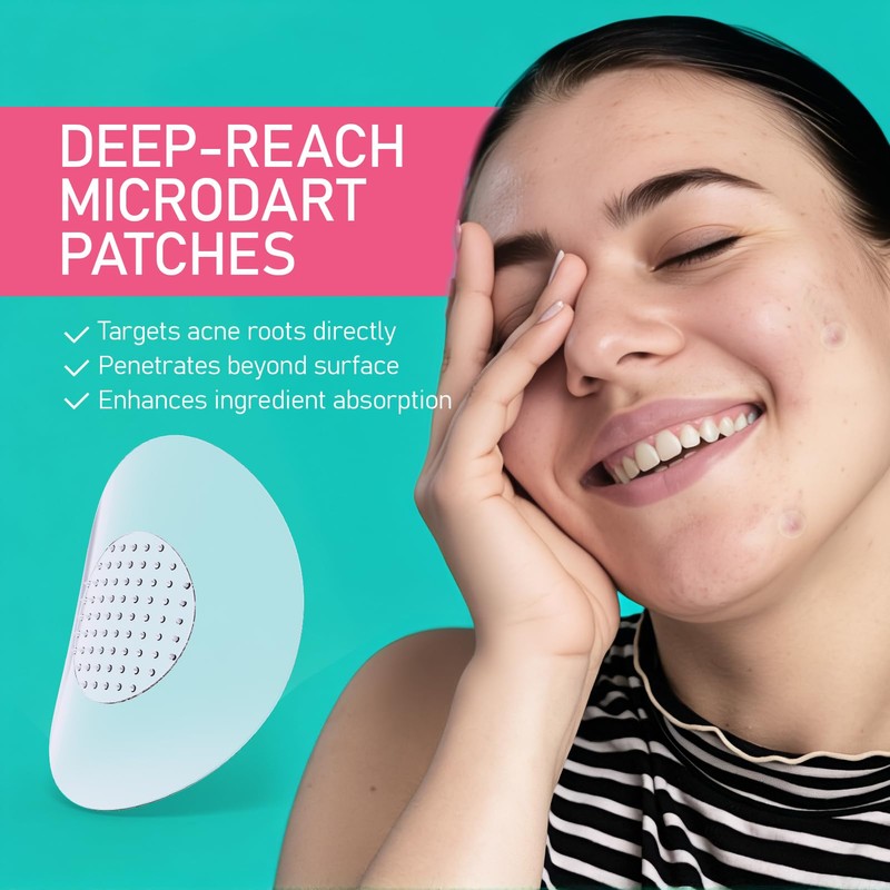 ANGTICS Pimple Patches Microdart, Zit Patches with Microdart Technology