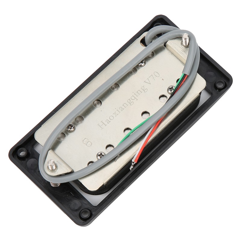2Pcs Pickup Set Alnico 5 for Guitar Bridge Durable Musical