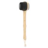 Long Handle Bath Brush with Handing Rope Silicone Shower Back