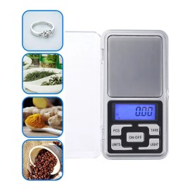 SUJU Trading Tana Mini Báscula Gramera Digital De Bolsillo 0.01 A 500 G